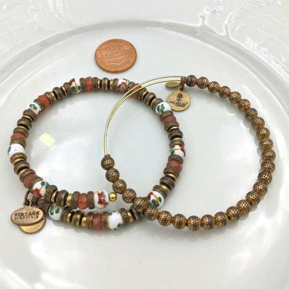 Alex and Ani Rafaleian Gold Romance Wrap Set